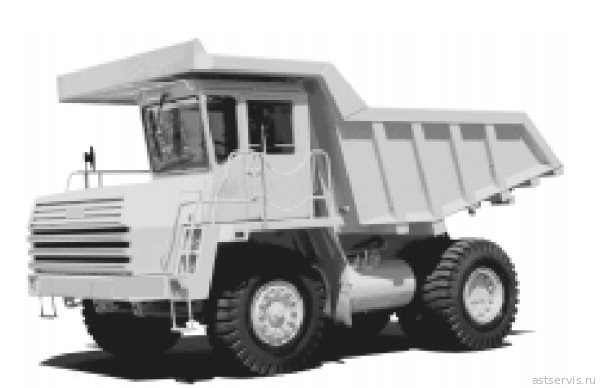 Карьерный самосвал БЕЛА3-7540