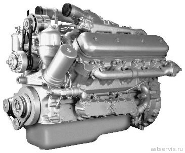 Рисунок 2б – Двигатель ЯМ3-7514.10 в сборе